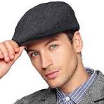 a men wearing a flat cap